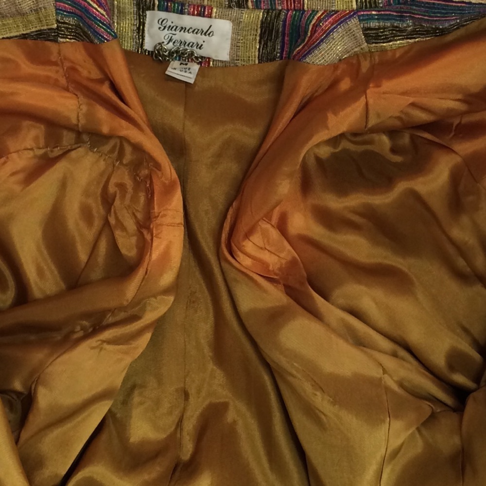Vintage Giancarlo Ferrari oversized blazer single breasted jacket - Picture 7 of 8
